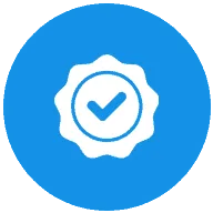 100% Satisfaction HVAC guarantee icon