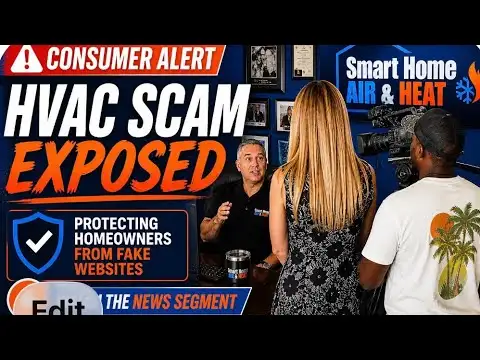 Fox 35 Orlando interviews Chris Elsis about fake HVAC websites