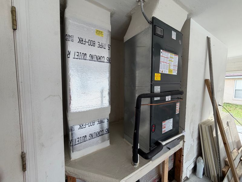 Brand new air handler installed by Smart Home Air & Heat — Orlando FL